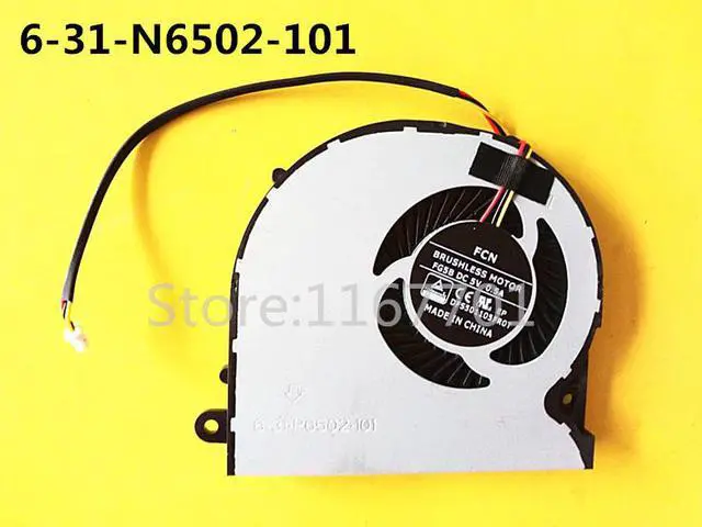 Alt view image 2 of 2 - Laptop/Notebook GPU CPU Cooling radiator heatsink fan for Clevo P650 P650S P650SG P651SG 6-31-N6503-102 6-31-N6502-101