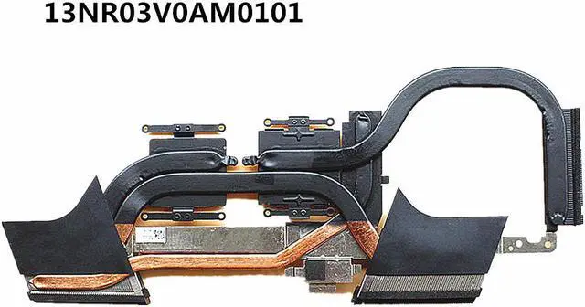 Alt view image 3 of 4 - Laptop CPU/GPU Cooling Radiator Heatsink&Fan for Asus Zephyrus G15 GA502 GA502IU GX502 13NR03V0AM0101