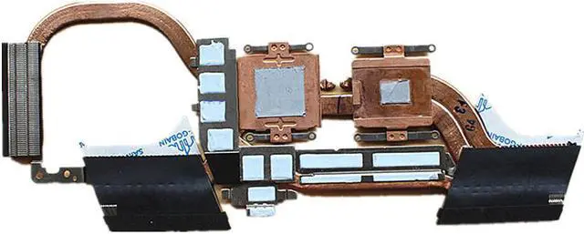 Alt view image 4 of 4 - Laptop CPU/GPU Cooling Radiator Heatsink&Fan for Asus Zephyrus G15 GA502 GA502IU GX502 13NR03V0AM0101