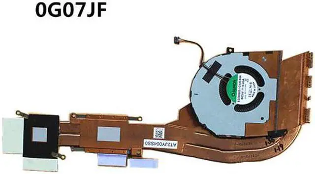 Main image of Laptop/Notebook CPU Cooling Radiator Heatsink&Fan for Dell Latitude 5501 E5501 Precision 3541 0FHYC0 0G07JF 05R2HY