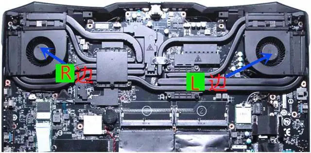 Alt view image 3 of 3 - Laptop CPU/GPU Cooling Fan For Gigabyte AORUS X9 DT V8 PLB07020B05HH DC5V 0.50A 4pin