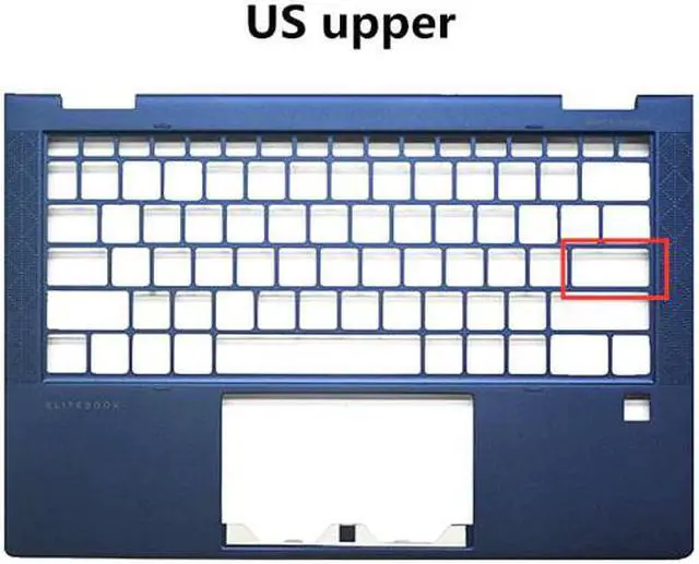 Main image of Laptop/Notebook Top/Back Upper backlit Keyboard Bottom Case/Cover CPU Cooling Fan for HP Elitebook 13 G1 Dragonfly HSN-I32C