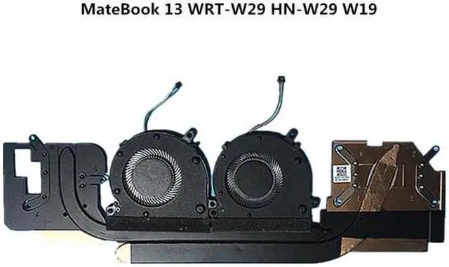 Main image of Laptop CPU/GPU Cooling Radiator Heatsink&Fan For Huawei MateBook 13 WRT-W29 HN-W29 W19L W19R EG50040S1-CG60-S9A