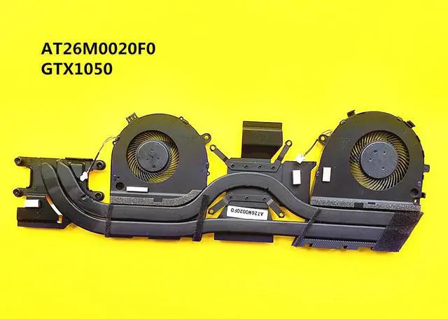 Alt view image 2 of 5 - Laptop CPU/GPU Cooling Radiator Heatsink&Fan For Dell inspiron G3-3578 3579 3779 0W6PFC 0TJHF2 0GWMFV GTX1050 1060