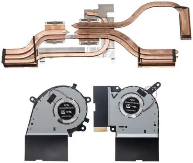 Main image of Laptop CPU/GPU Cooling Radiator Heatsink&Fan for Asus ROG strix X731 X731-X60B G731 G731GW Scar Hero III 13N1-9VA0201 5V