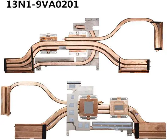 Alt view image 2 of 3 - Laptop CPU/GPU Cooling Radiator Heatsink&Fan for Asus ROG strix X731 X731-X60B G731 G731GW Scar Hero III 13N1-9VA0201 5V