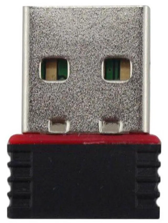 Alt view image 2 of 6 - 150Mbps Mini wireless network card Drive-network card MT7601 2.4G USB 2.0 network WiFi signal receiver for PC laptop