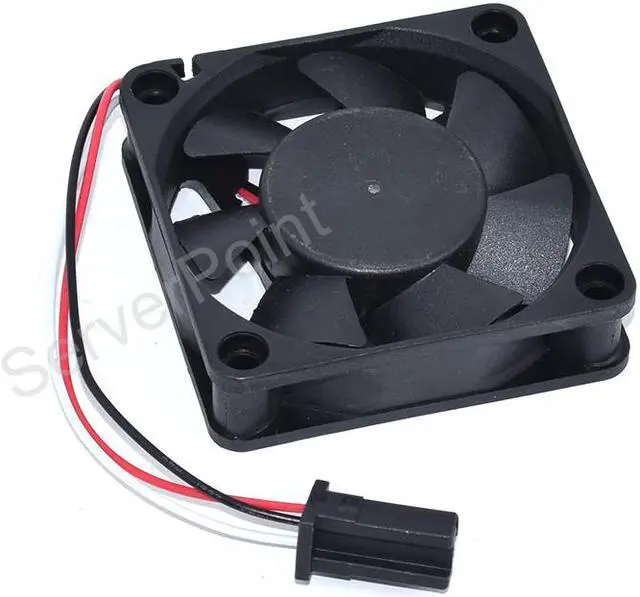 Alt view image 2 of 4 - Genuine  2406KL-05W-B59 DC24V 0.13A 60*60*15mm Three Wires Square Cooling Fan