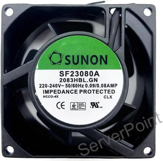 Main image of Genuine for SUNON fan SF23080A 2083HBL.GN 8038 220V 8cm fan