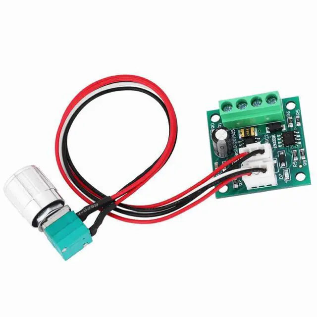 Alt view image 4 of 6 - PWM DC DC Motor Speed Controller Module Motor Speed Regulation 1.8V 3V 5V 6V 12V 2A Speed Controller Module