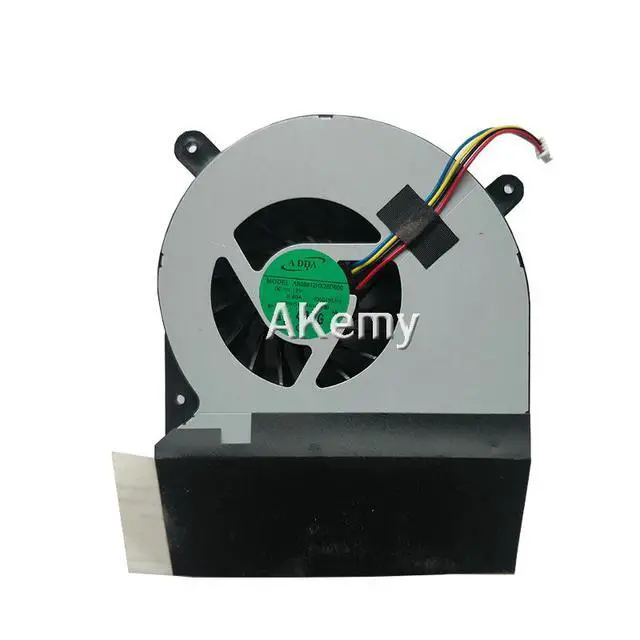 Alt view image 2 of 4 - Akemy COOLING REVOLUTION and CPU fan for Asus G750JW G750J cpu cooling fan cooler AB07512HX26DB00 00CWG750CPU thick 2.5 CM 12V