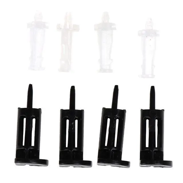 Alt view image 4 of 4 - 4Pcs/lot 775/1156 CPU Heatsink Fastener Plastic Push Buckle PC Cooler Cooling Fan For In Tel CPU Mount Pin Fan Foot