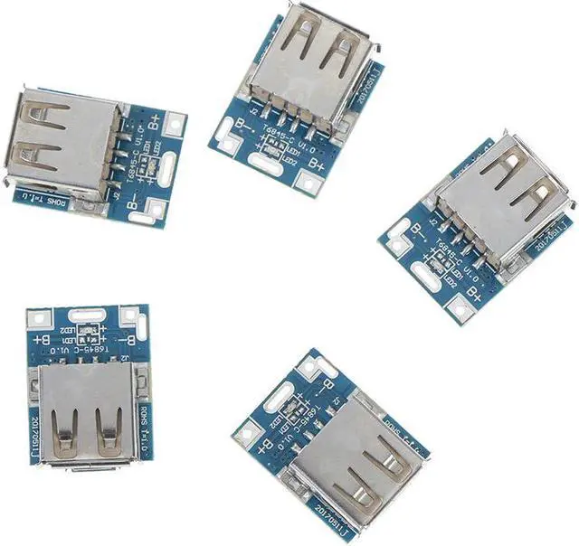 Alt view image 4 of 4 - 5V 1A 3.7V Power Bank Charger Circuit Board Lithium Charger Board Plate Boost Charging Module DIY For Power Bank