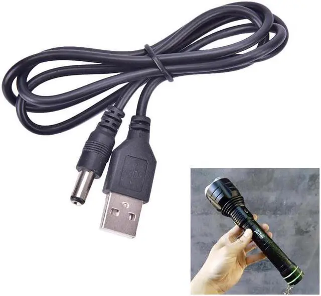 Alt view image 3 of 4 - 5.5*2.1mm USB To DC 3.5mm Power Cable  DC Power Plug USB 5V Charger Power Cable Barrel Power Cable Quick Connector For MP3/MP4