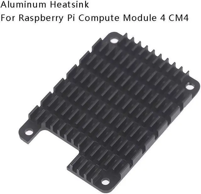 Main image of 1pc Dedicated Aluminum Heatsink For Raspberry Pi Compute Module 4 CM4, Notched For Antenna