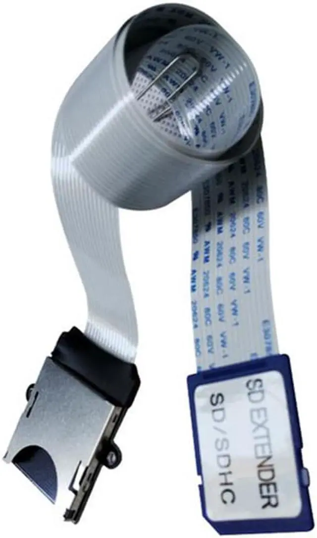 Alt view image 4 of 4 - 48cm SD to SD Card Extension Cable Card Read Adapter Flexible Extender Micro SD/SDHC Extender Cord Linker