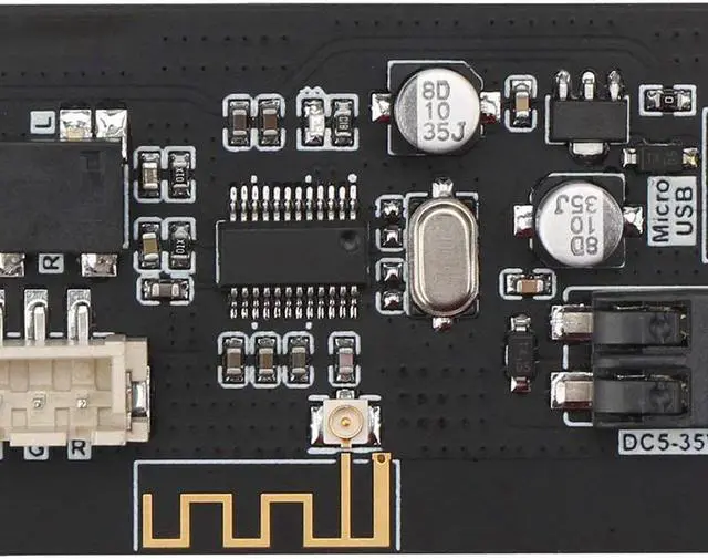 Alt view image 4 of 4 - Audio Stereo Bluetooth Receiver Module, Mp3 Bluetooth 4.2 DIY Decoder DC5V-35V Music Wireless Receive Module