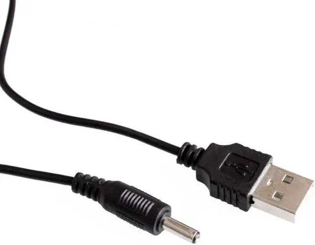 Alt view image 2 of 3 - USB 2.0 A Male To 3.5x1.35mm 3.5mm Plug Barrel Jack 5V DC Power Supply Cord Adapter Charger Cable 3.5*1.35mm