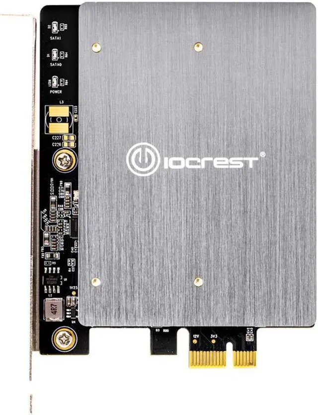 Alt view image 3 of 3 - B Key M.2 NGFF Adapter PCIE to M2 Adapter NGFF M.2 Key-B SSD to PCI Express PCIE PCI-E Expansion Card for 2230 2242 2260 2280 M2