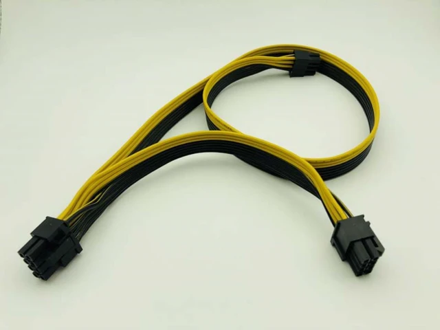 10PCS 8Pin to 8Pin(6+2) Video Card Power Supply Cable Dual Port ...