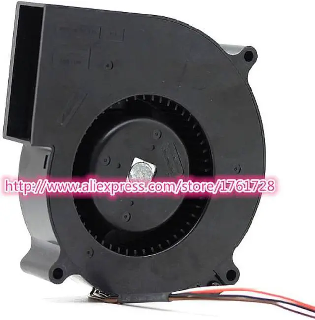 Alt view image 2 of 2 - ! and 11cm centrifugal fan BG1002-B044-P0S 12V 0.75A 4wires ~