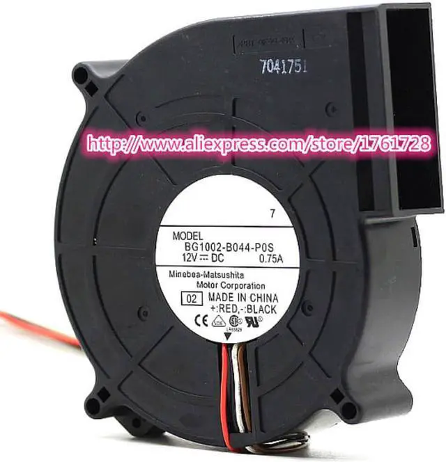 Main image of ! and 11cm centrifugal fan BG1002-B044-P0S 12V 0.75A 4wires ~