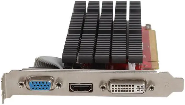 Alt view image 3 of 10 - MAXSUN Full Desktop AMD R5 220 1GB GDDR3 Graphics Cards 64bit HDMI-compatible VGA DVI PC Computer Games Video Card/R5 220 1G