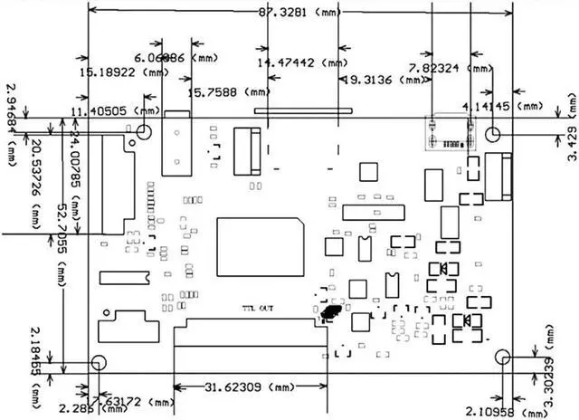 Alt view image 3 of 4 - HDMI+Audio 40Pin LCD Driver Controller Board Kit for Panel HJ080IA-01E EJ080NA-04C HE080IDW1 1024X768 Android USB 5V