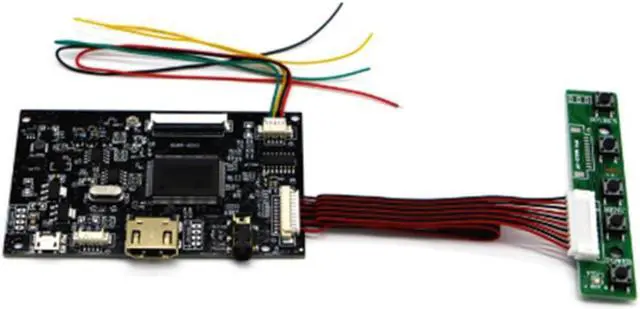 Alt view image 4 of 4 - HDMI+Audio 40Pin LCD Driver Controller Board Kit for Panel HJ080IA-01E EJ080NA-04C HE080IDW1 1024X768 Android USB 5V