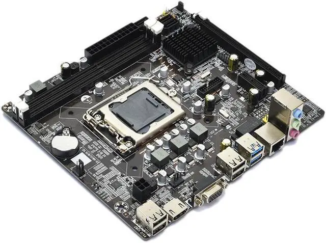 Alt view image 4 of 4 - B75 Motherboard Support DDR3 RAM PCI-E 3.0 HDMI High-Speed Interface for LGA1155 Server Series