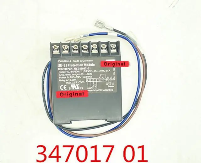 Main image of Screw compressor protection 347017 10 module SE-E1/ INT69-E1 motor protector 347017 01