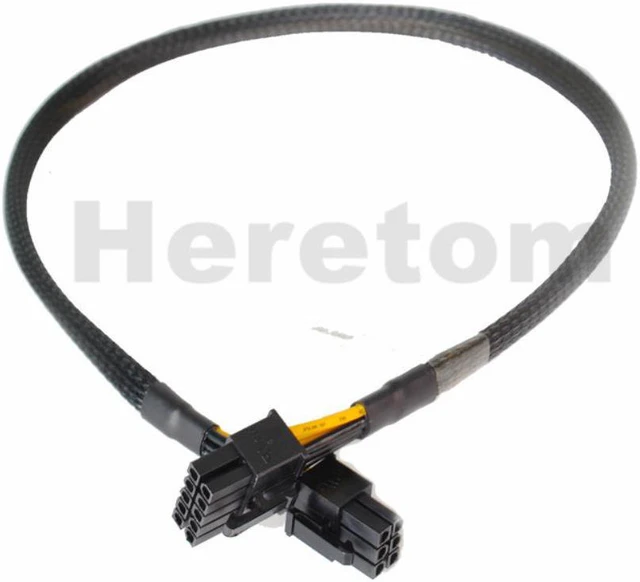 10pin to 6pin GPU Video Card Power Adapter Cable 35CM For HP DL380 G9 ...