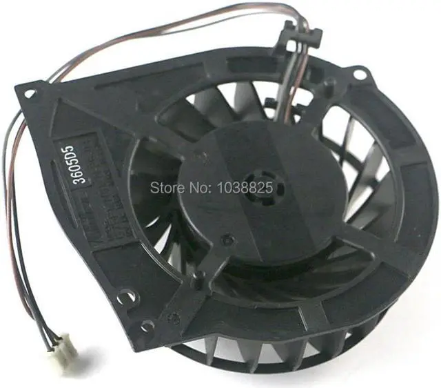Alt view image 2 of 3 - 10pcs/lot Internal CPU Cooling Fan Replacement for PlayStation 3 Slim PS3 4000 Game Console