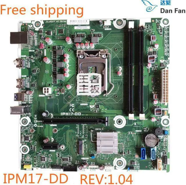 Main image of 799929-001 For HP Envy 750 Desktop Motherboard IPM17-DD REV:1.04 799929-601 LGA1151 DDR3L Mainboard 100%tested fully work