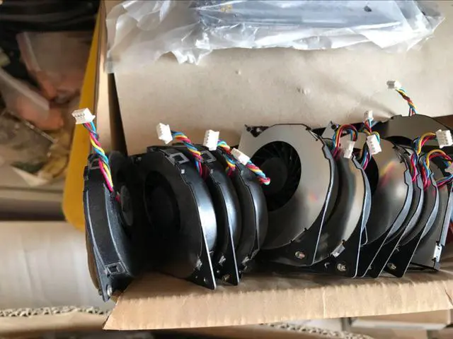 Alt view image 2 of 2 - FOR GIGABYTE BRIX PC MINI Computer CPU Cooler Cooling Fan BSB05505HP 5V 0.40A 4 wires PWM slim BSB05505HP-CT02 for Intel NUC fan