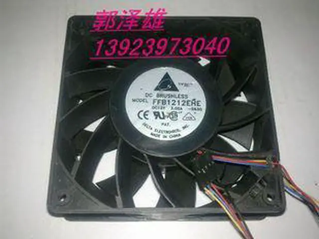 Alt view image 2 of 2 - For Delta FFB1212EHE 12038 12V 3A Four-wire fan Cooling Fan