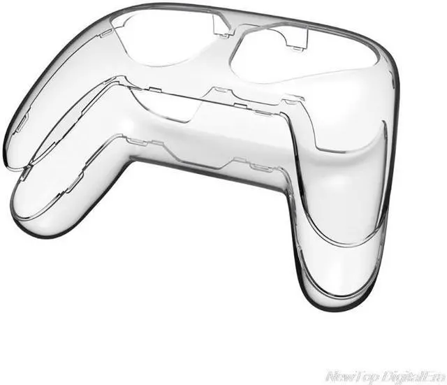 Alt view image 2 of 3 - Transparent Clear Crystal Case Hard Controller Protective Cover Handle Shell for Nintend Switch Pro Controller M26 21 Dropship