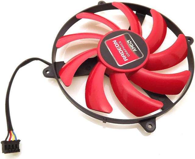 NTK FD7010H12S 9cm DC 12V 0.35A 4Pin For ATi Radeon HD 7990 (3 Fan ...