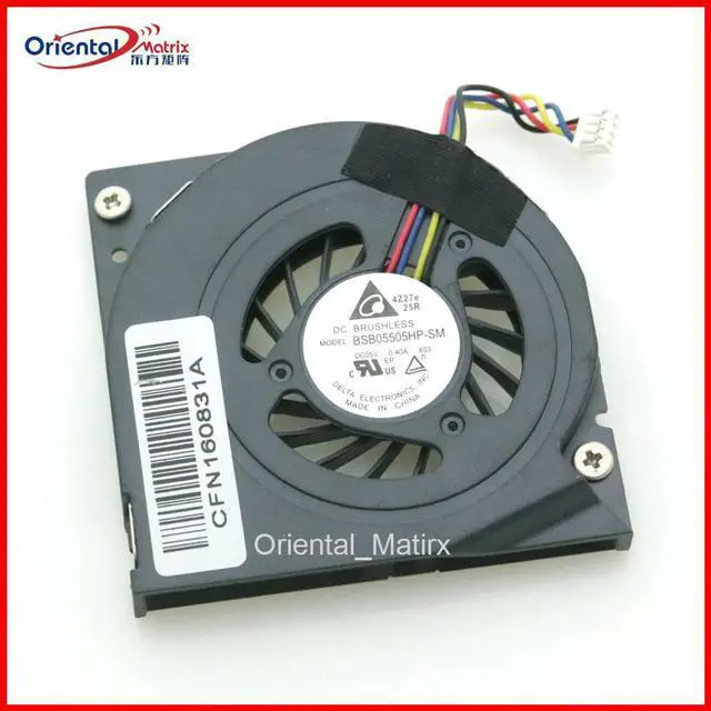 Alt view image 4 of 6 - BSB05505HP-SM 5V 0.40A  CPU Fan For Gigabyte BRIXS GB-BXi5H-4200  GB-BXi5-5200 Cooling Fan 4Pin 4Wire