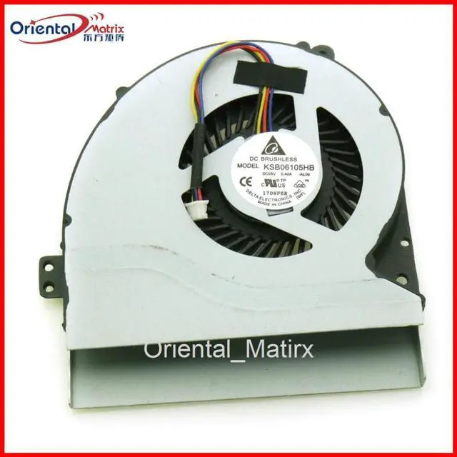 Alt view image 4 of 6 - Laptops Cooler Cooling Fan DC5V 0.40A For ASUS VX50V W50V FX50V VX50VQ W50VX Laptop CPU Cooler Cooling Fan