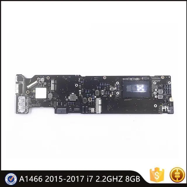 Alt view image 4 of 6 - 820-00165-A Motherboard for Apple MacBook Air 13" A1466 Mainboard laptop Logic Board 2015-2017 8GB 2.2 GHz Core i7