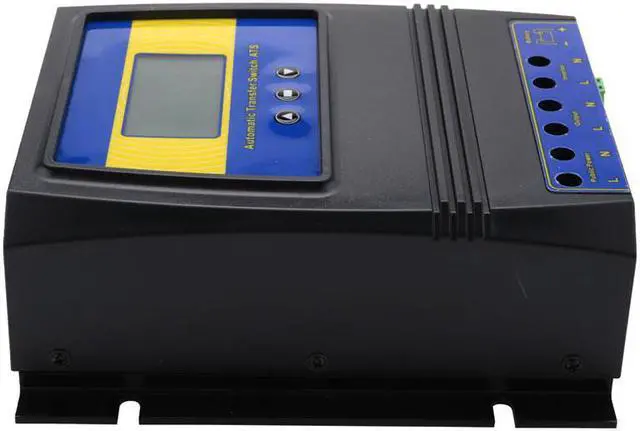 Alt view image 3 of 3 - Automatic ATS Dual Power Transfer Switch Solar Charge Controller for Solar Wind System DC 12V 24V 48V AC 110V 220V On/Off Grid