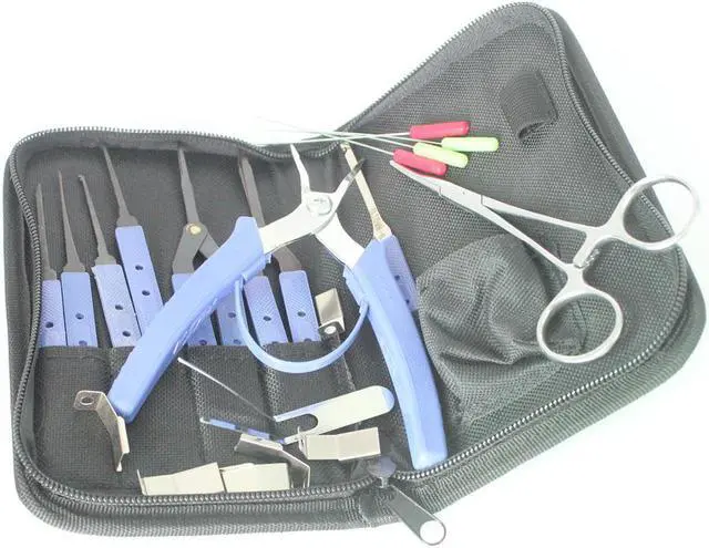 Main image of KLOM KL-308 Broken Key Extractor Locksmith Tools Kit key Remove Hooks