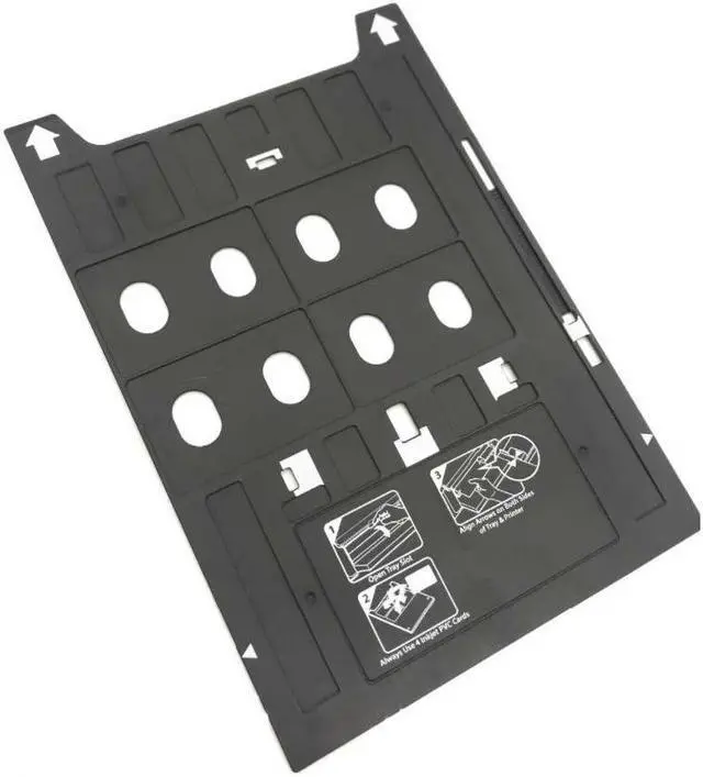 Alt view image 3 of 3 - 1PC Plastic Inkjet PVC ID Card Printing Tray for Epson 1400 1410 1430 1430W 1500W R800 R1800 R1900 R2000 R2880 R3000 P400 P600