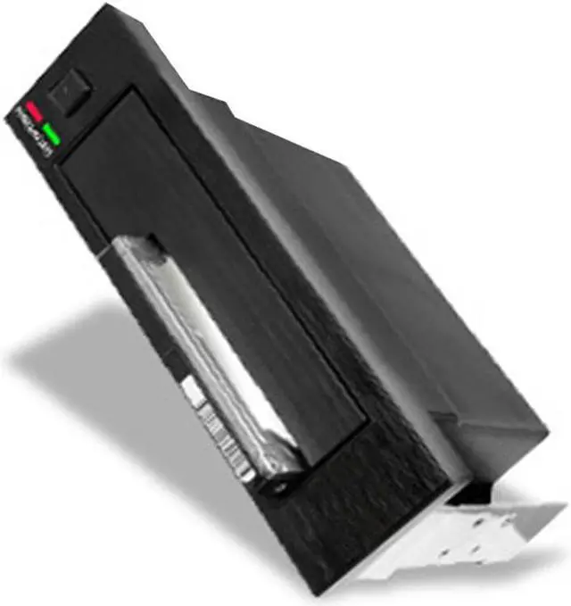 Alt view image 5 of 5 - 5.25 Inch Internal Tray-Less Bay SATA III Hard Drive Backplane Enclosure Hot Swap Mobile Rack for 2.5/3.5 inch HDD