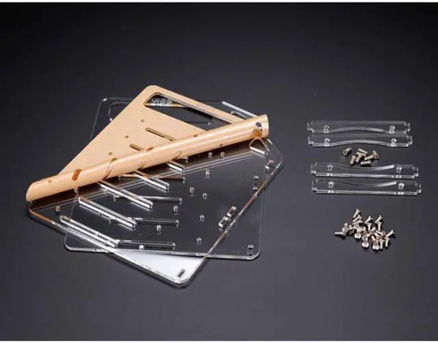 Alt view image 4 of 5 - DIY Transparent Hard Disk Extension Rack--3.5Inch Desktop Computer External Hard Drives HDD Hard Disk