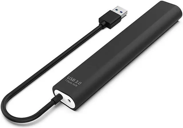 Alt view image 2 of 3 - High Speed 5GBPS USB Separator 3.0 Hub 7 Ports with Independent Switch Expansion Hub USB3.0