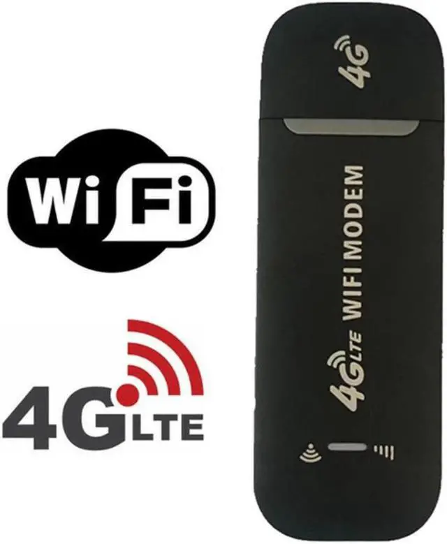 Main image of 4G USB Modem WiFi Router USB Dongle 150Mbps with SIM Card Slot Car Wireless Hotspot Pocket Mobile WiFi