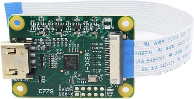 Main image of for Raspberry Pi IN Module, HDMI-Compatible to CSI-2, Inpute to 1080P25Fps for Raspberry Pi 4B/3B+/3B/Pi Zero/Zero W