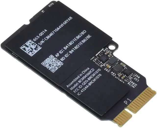 Alt view image 3 of 3 - Dual Band 1750Mbps BCM94360CD 802.11AC WIFI Wireless BT 4.0 Bcm94360Cd Native Card Airdrop for Hackintosh Mac OS